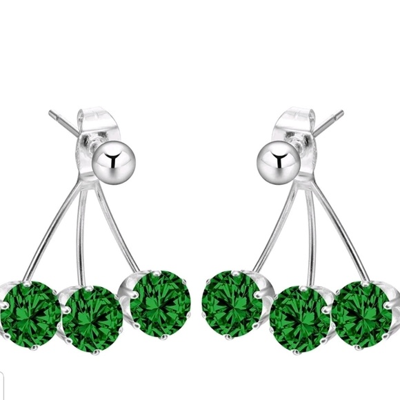 Sterling silver earrings - Picture 2 of 3